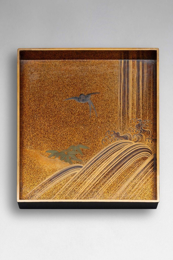 Suzuribako – Japanese Lacquer Writing Box In Shishi, Japan Edo, Meiji-photo-4