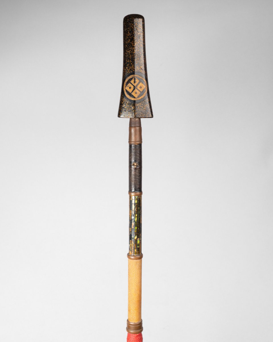 Yari couverte, Lance - Japon Période Edo-photo-3