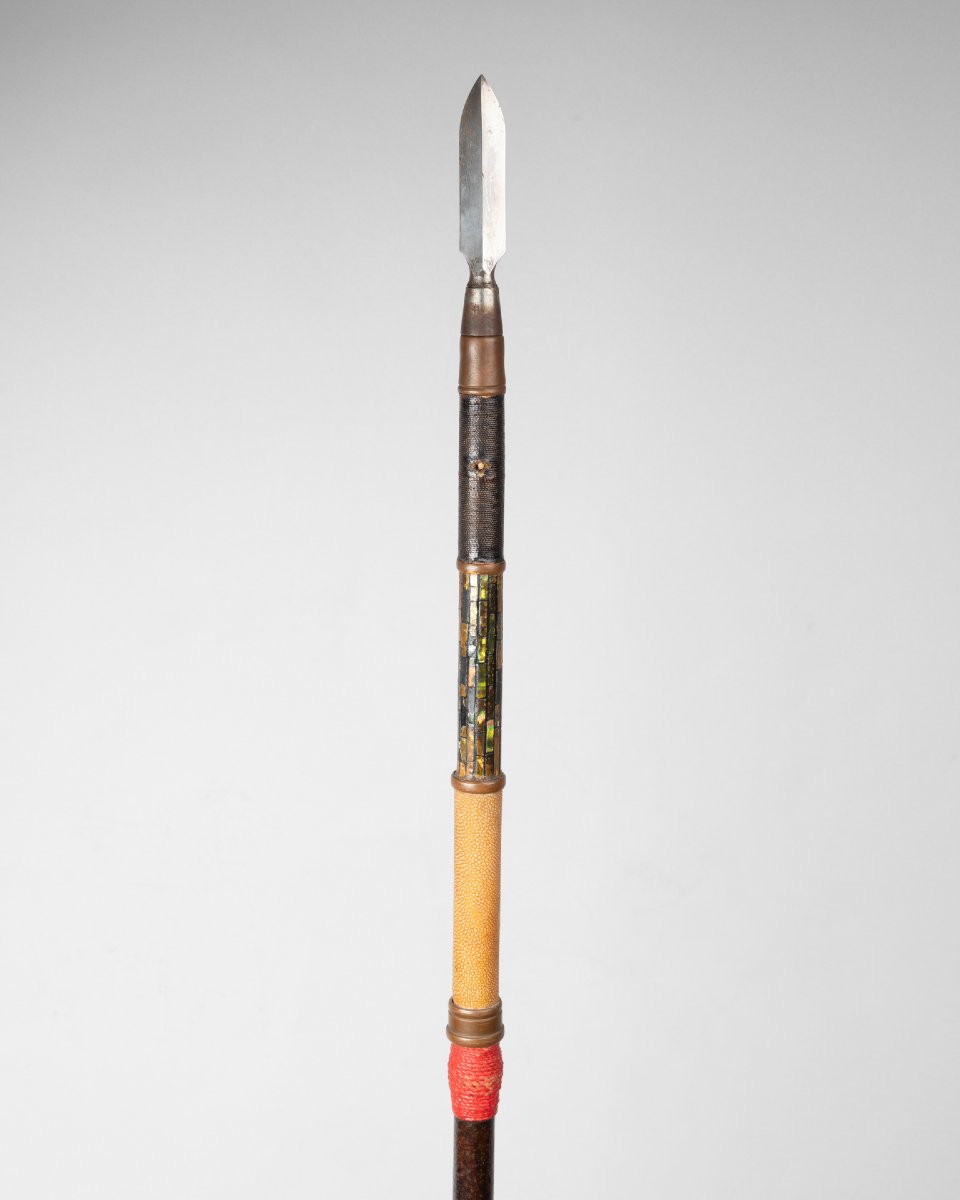 Yari couverte, Lance - Japon Période Edo-photo-4