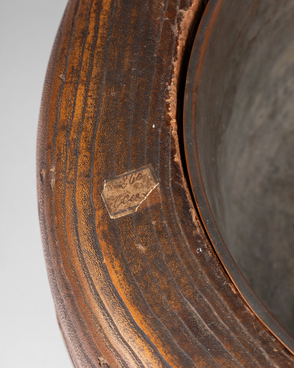 Exceptional Hibachi By Ogata Korin. From The Huc's Collection. Edo Period.-photo-3