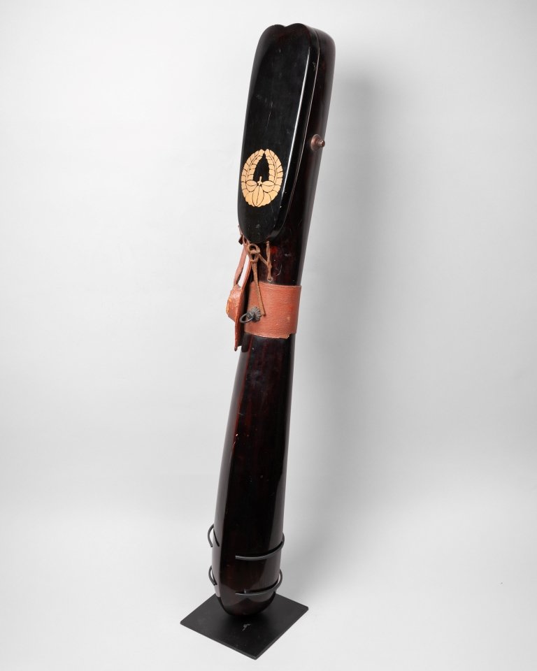 Carquois, étui à flèches, en laque urushi Japon Meiji, Art Samouraï, Art japonais