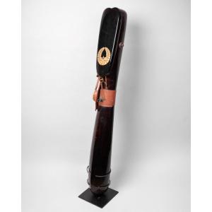 Meiji-period Japanese Urushi-lacquered Quiver, Samurai Art Japanese Art