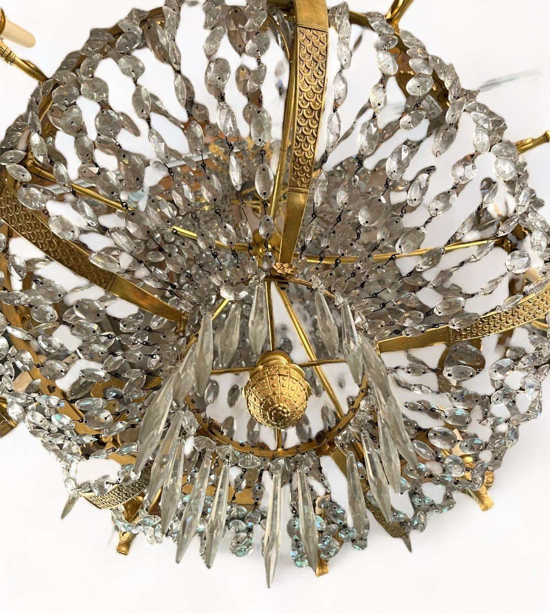 Proantic: Lustre En Bronze Doré