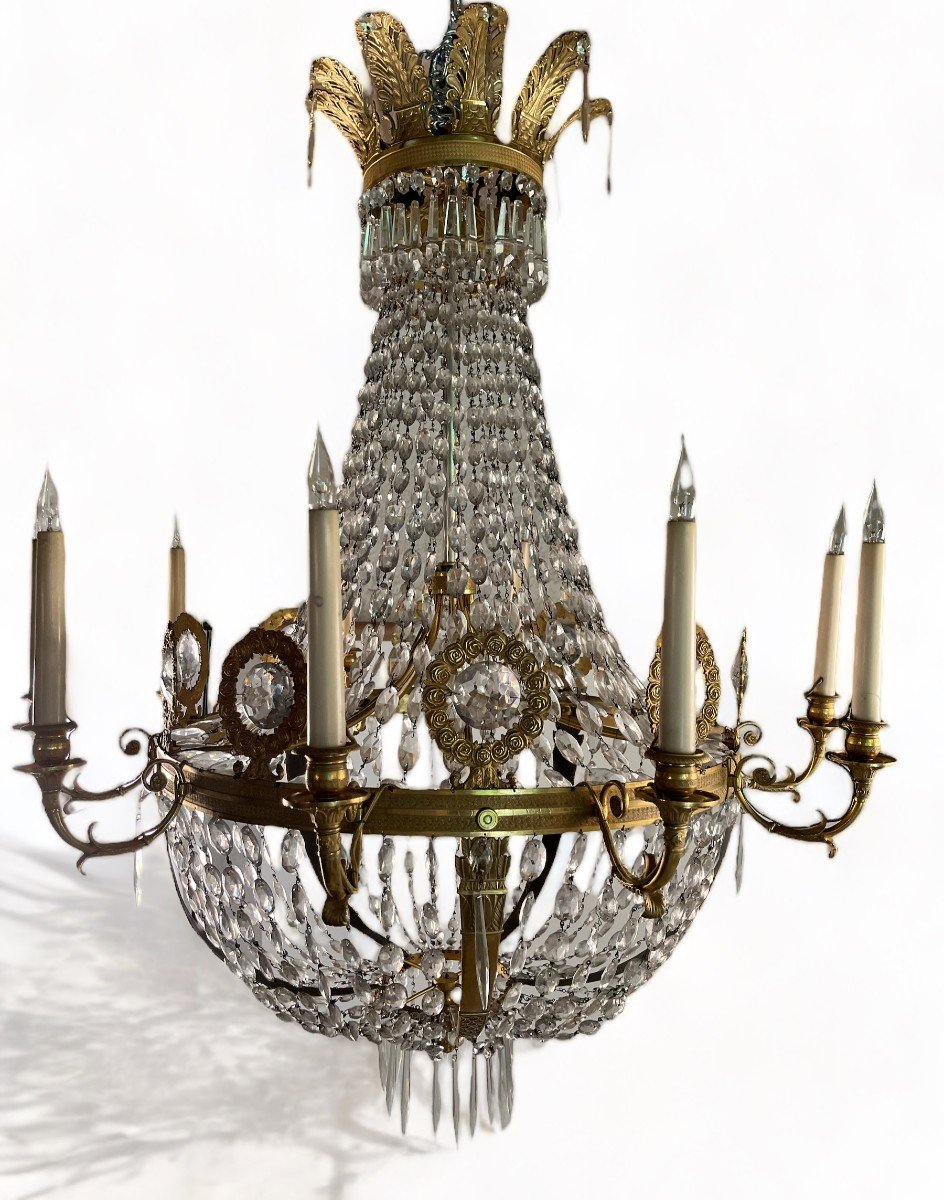 Proantic: Lustre En Bronze Doré