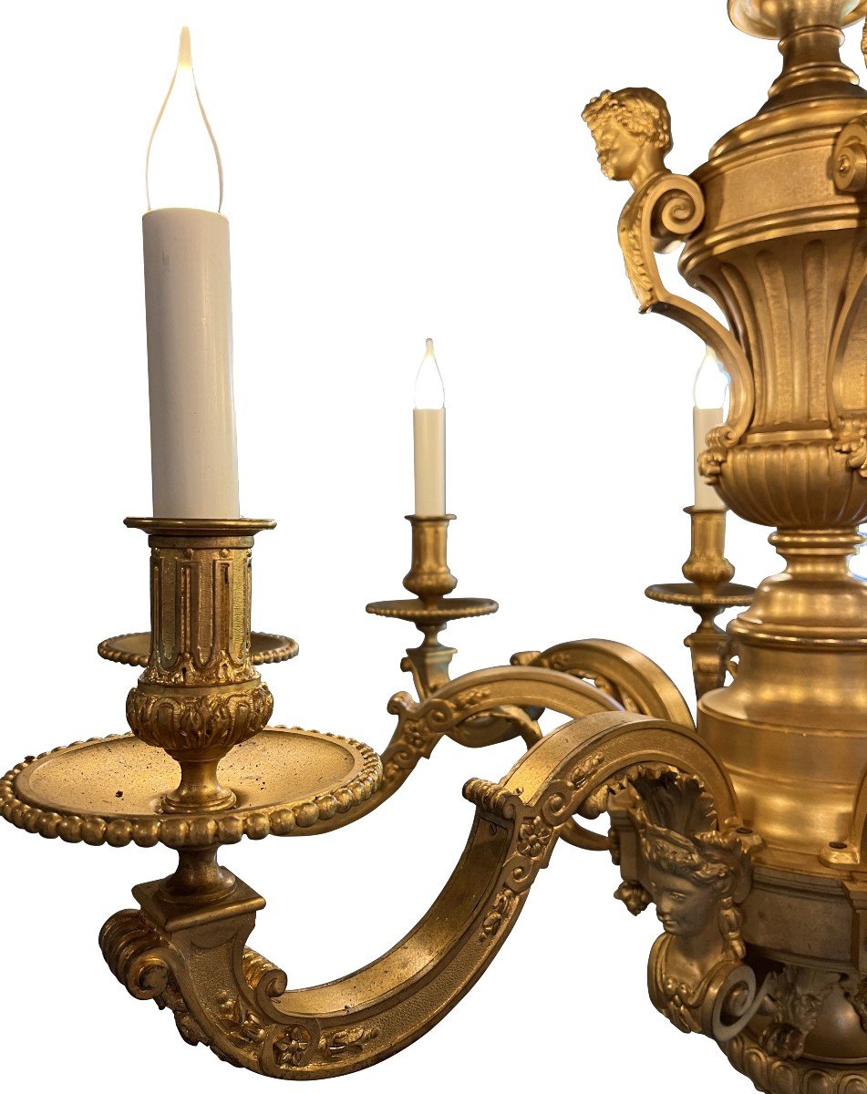 Gilt Bronze Chandelier-photo-4