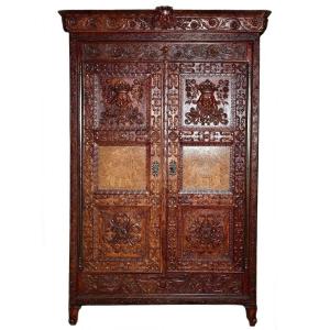 Armoire Mexicaine XIX ème Siècle