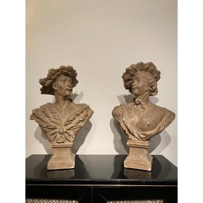 Pair Of Busts