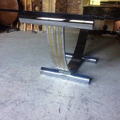 Dining Table By Romeo Rega From The 1970s-photo-3