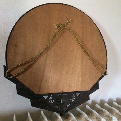 Paire De Miroir Art Déco 1930-photo-3