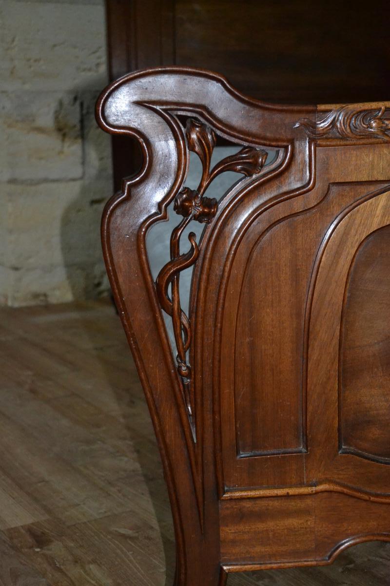 Bedroom Art Nouveau Mahogany-photo-2