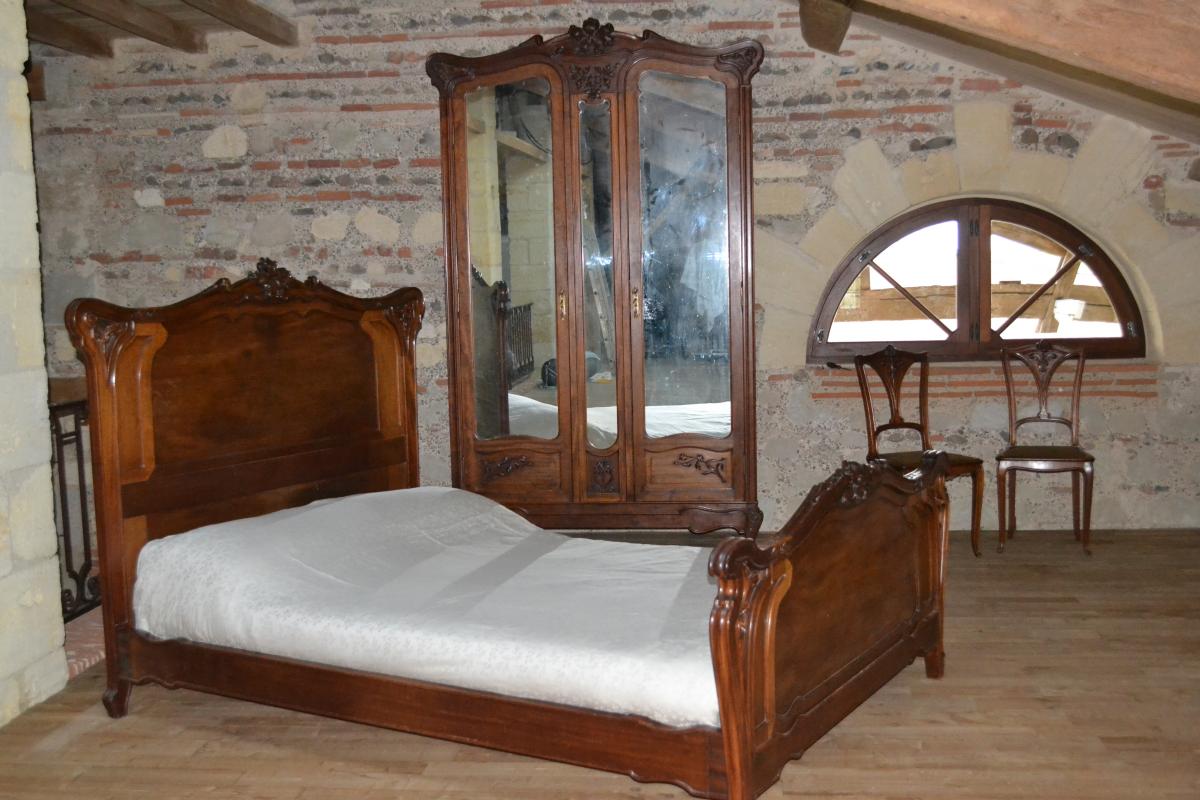 Bedroom Art Nouveau Mahogany-photo-3