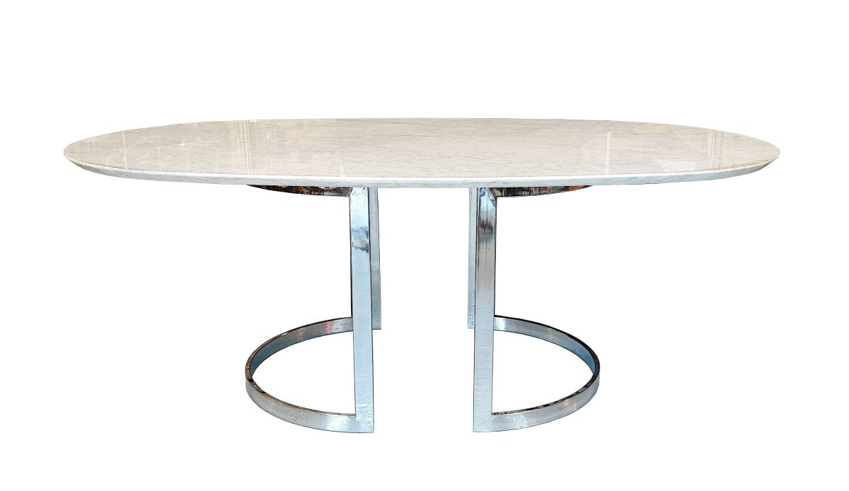 Table à Manger P20 Par Vittorio Introini Pour Saporiti