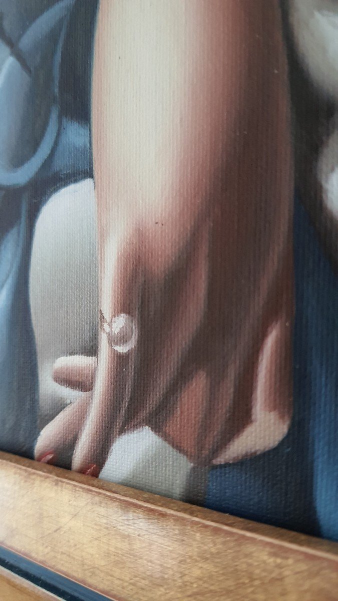 Reproduction Peinture Huile Sur Toile Tamara De Lempicka-photo-8