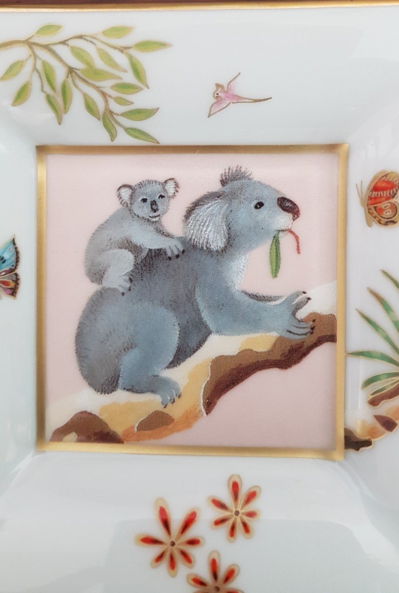 Haviland / Limoges Porcelain Empty Pocket "koala By Alain Thomas"-photo-2