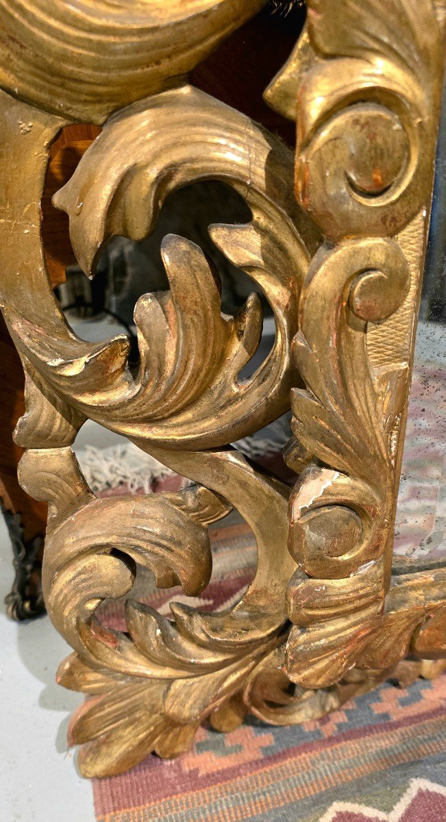 Miroir Louis XIII Au Mercure 136cm-photo-4