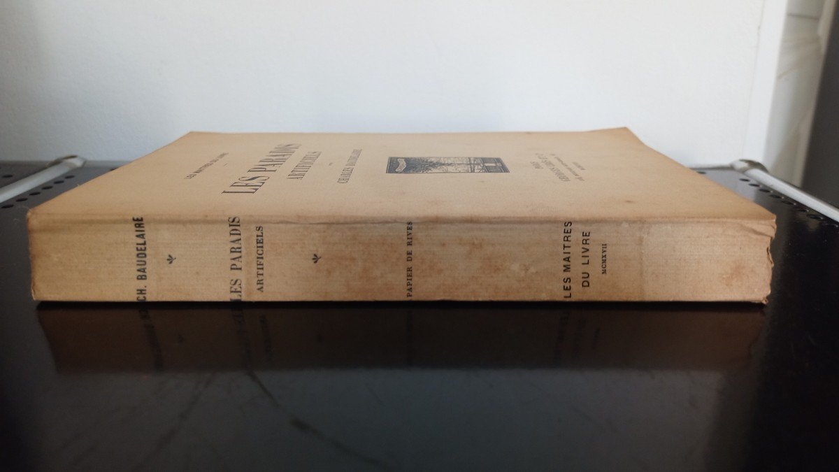 Artificial Paradises - Charles Baudelaire 1917, Numbered - Opium And Hashish-photo-1