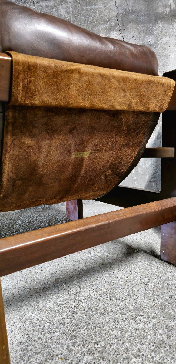 Salon vintage de Jean Gillon Pour Probel, Brésil 1960-photo-7