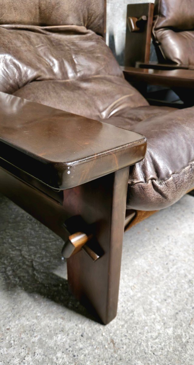 Salon vintage de Jean Gillon Pour Probel, Brésil 1960-photo-8