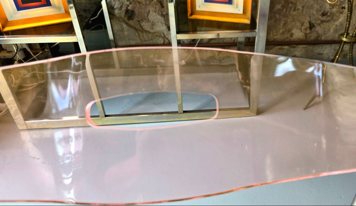 Modern Folding Chair In Plexiglass Giancarlo Piretti - Eda Concept-photo-4