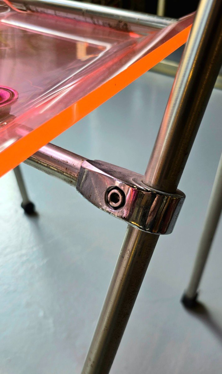 Modern Folding Chair In Plexiglass Giancarlo Piretti - Eda Concept-photo-6