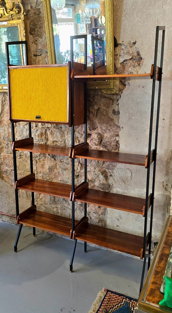 Étagère bibliothèque vintage Italie 1960-photo-2