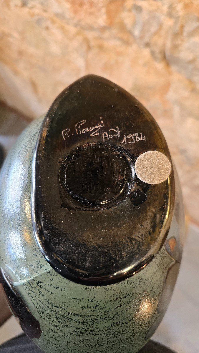 Pierini Robert (born 1950) Ovoid Vase 33cm-photo-4