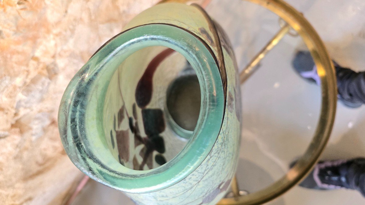 Pierini Robert (born 1950) Ovoid Vase 33cm-photo-6