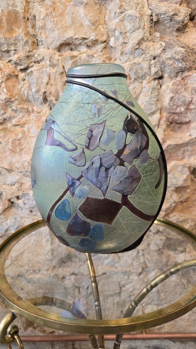 Pierini Robert (born 1950) Ovoid Vase 33cm