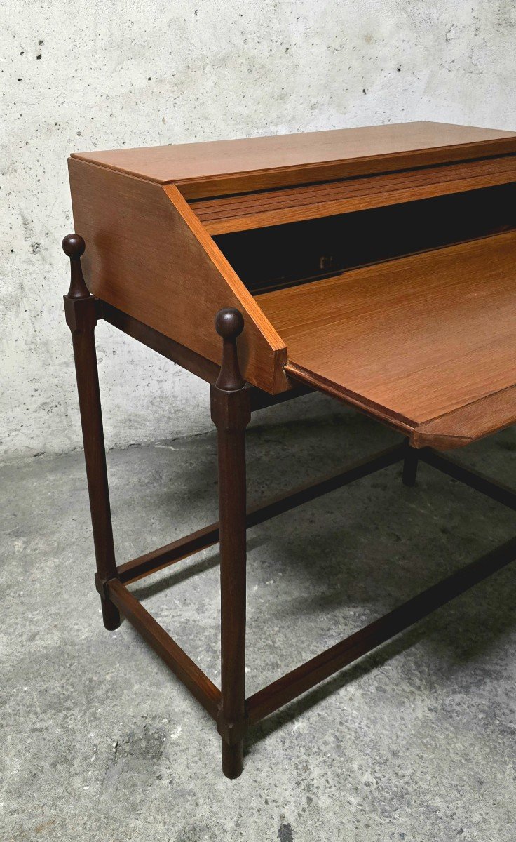 Modernist Teak Secretary By Fratelli Proserpio, Italy, 1960-photo-4