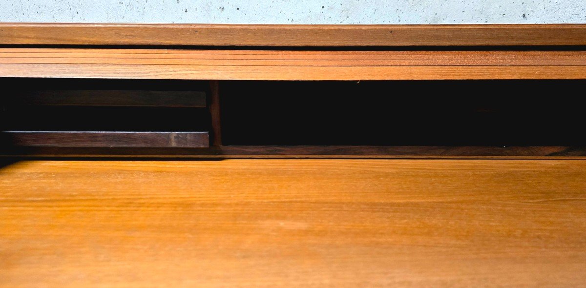 Modernist Teak Secretary By Fratelli Proserpio, Italy, 1960-photo-2