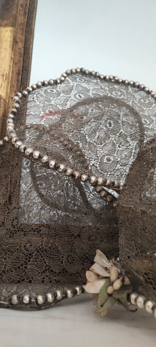 Antique Hat - Art Deco Ball Headdress - Early 20th Century -photo-2