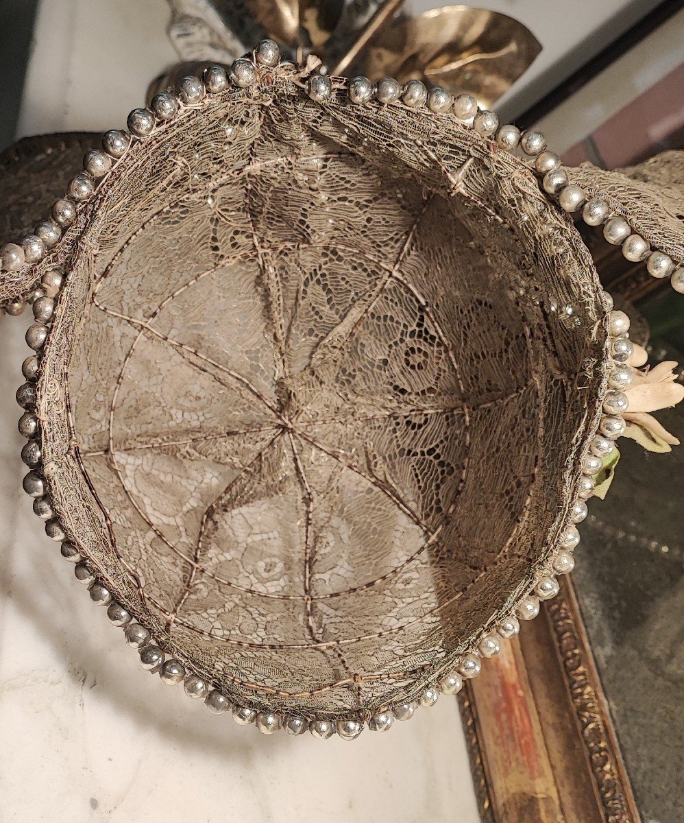 Antique Hat - Art Deco Ball Headdress - Early 20th Century -photo-8
