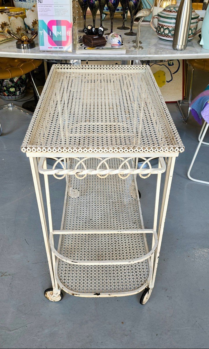 Bar - Rolling Trolley In The Taste Of Vintage Mategot-photo-3