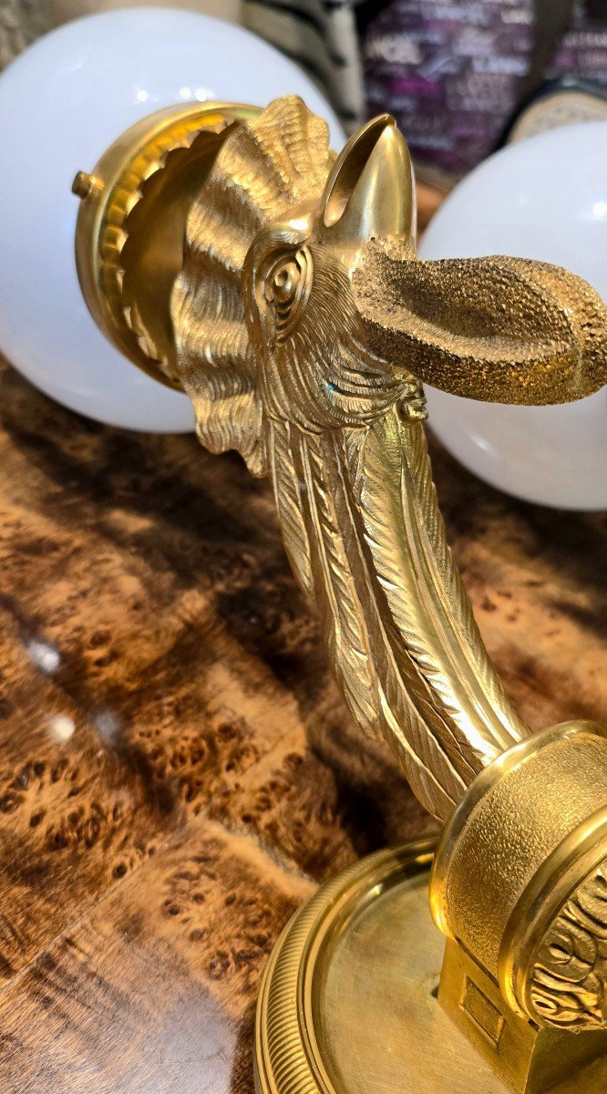 Maison Charles (model Attributed To) - Pair Of Wall Lights-photo-1