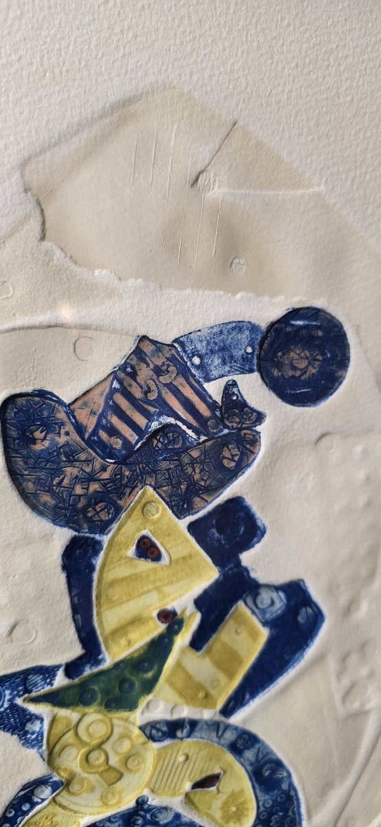 Paolo Boni (1926 - 2017) Signed And Numbered Engraving -photo-3