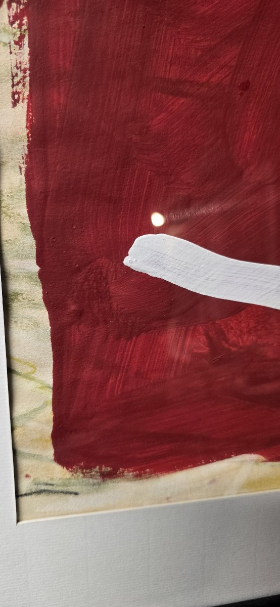 Miguel Ángel Yrazazábal (né en 1945)– Nature morte abstraite, 1991-photo-4