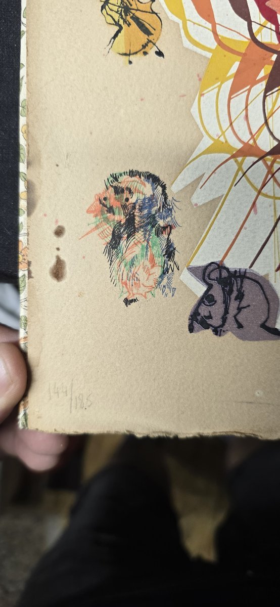 Raymond Moretti (1931-2005) - Signed And Numbered Lithograph "the Musicians" 1974-photo-6