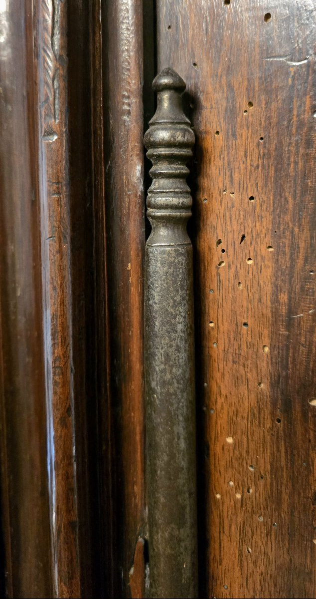 18th Century Oak Bonnet Maker-photo-3