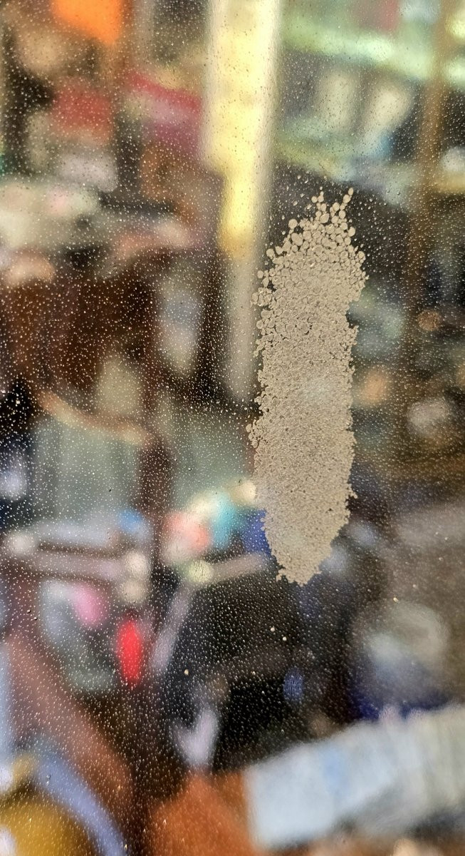 Miroir d’époque Louis XV en bois doré et stuc à la feuille XVIIIe -photo-4