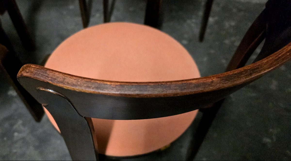 Bruno Rey (1935) - Set Of 7 Chairs, 1st Edition - 1960 Dietiker, Stein Am Rhein-photo-7