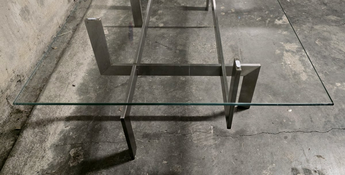 Paul Legeard - "gamma" Coffee Table, France, Circa 1970-photo-3