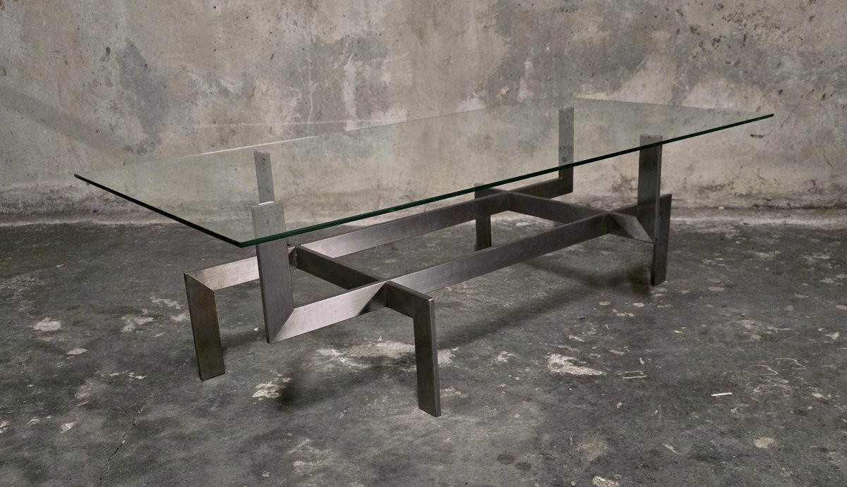 Paul Legeard - "gamma" Coffee Table, France, Circa 1970-photo-1