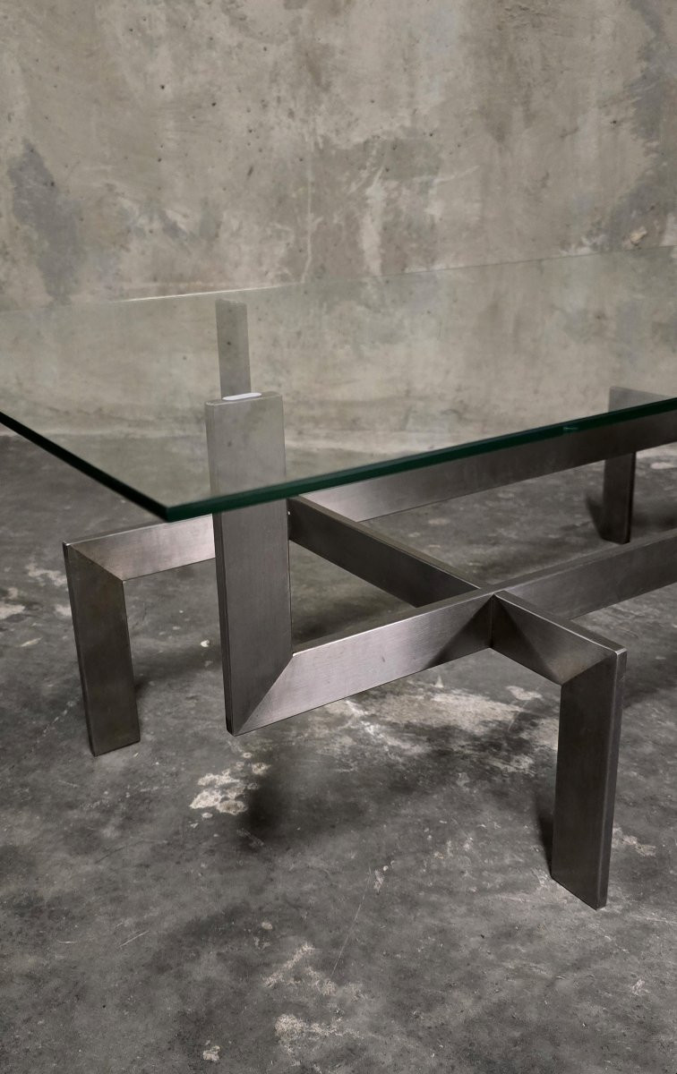 Paul Legeard - "gamma" Coffee Table, France, Circa 1970-photo-3