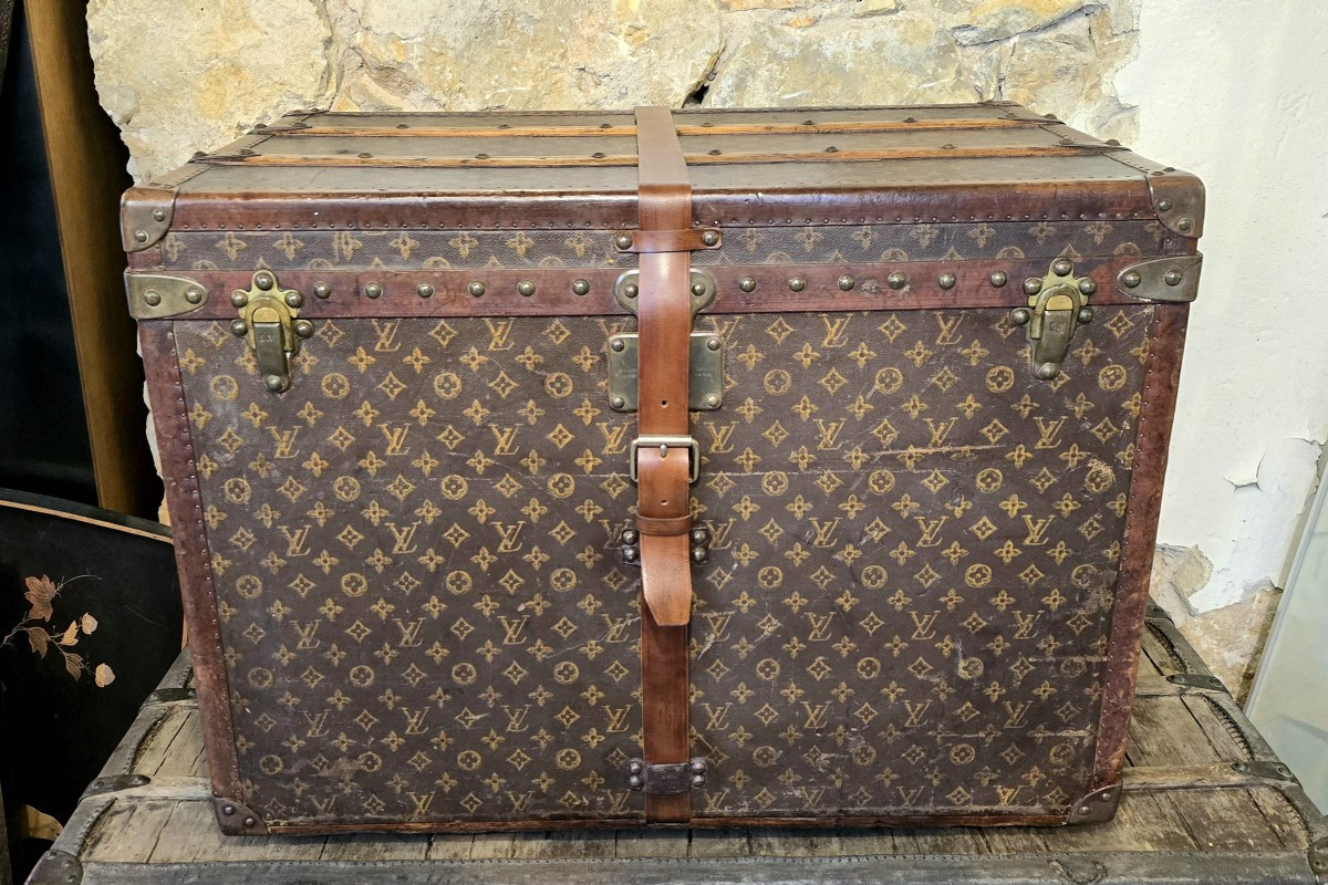 Malle cabine Louis Vuitton – Monogramme – Années 1920/30 – Authentique