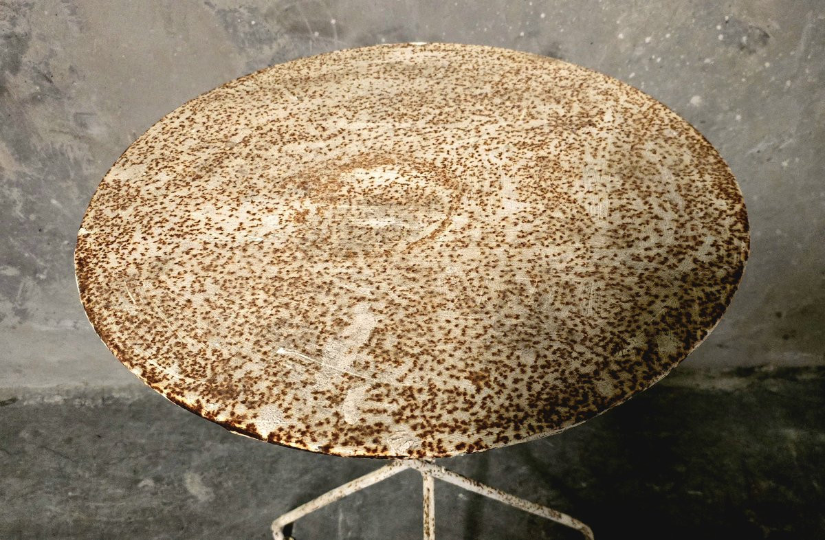 Table pliable - guéridon jardin / bistrot début XX-photo-3