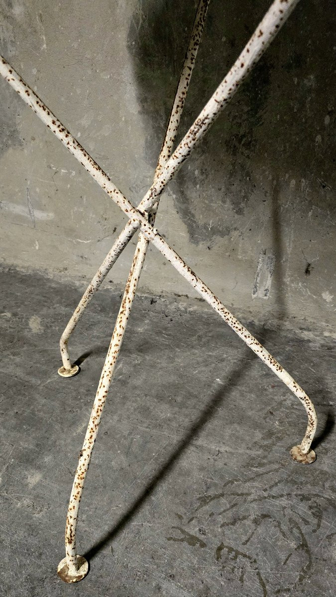 Table pliable - guéridon jardin / bistrot début XX-photo-2