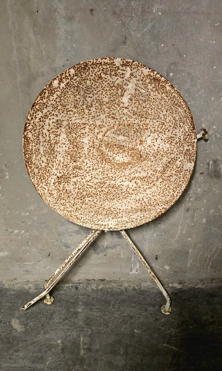 Table pliable - guéridon jardin / bistrot début XX-photo-4