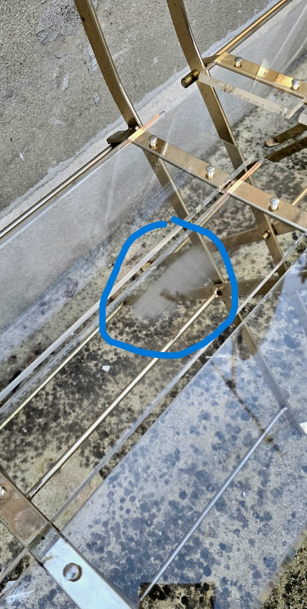 Yonel Lebovici (1937 - 1998) et Bernard Berthet suite de 8 chaises pliantes en plexiglas, 1970-photo-6