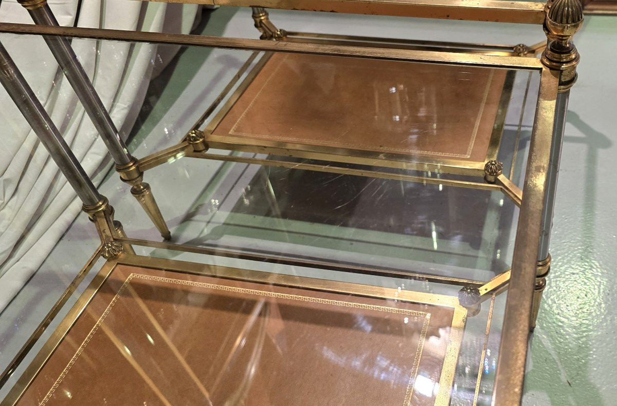 Paire de bouts de canapé attribués à la Maison Jansen, vers 1950–1960-photo-3