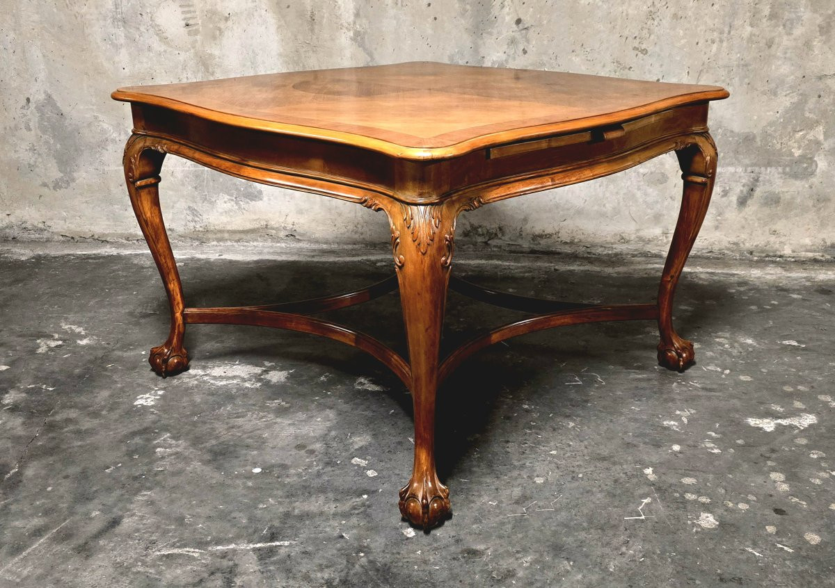 Regency/louis XV Style Coffee Table - 20th Century-photo-4